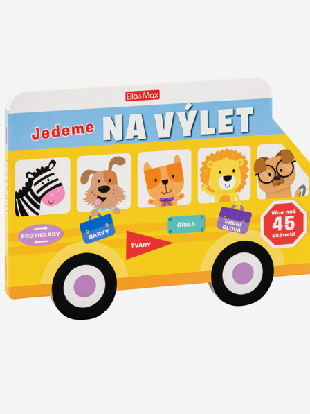 ELLA & MAX NA VÝLET - Obrázková knižka pre najmenších