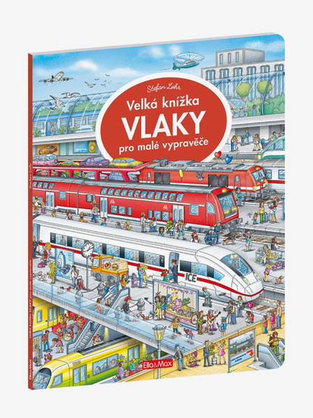 ELLA & MAX Veľká kniha VLAKY pre malých rozprávačov