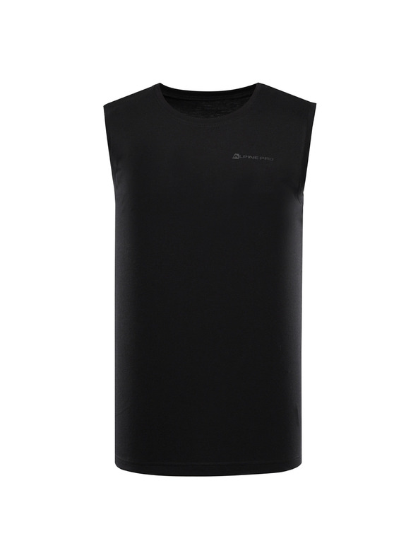 ALPINE PRO Pánske rýchloschnúce tielko ALPINE PRO QARET black