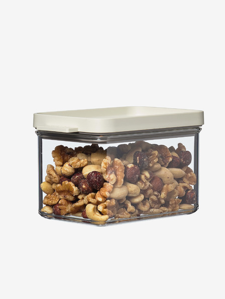 Mepal Mepal Omnia Nordic Biela priehľadná dóza na potraviny (700 ml)