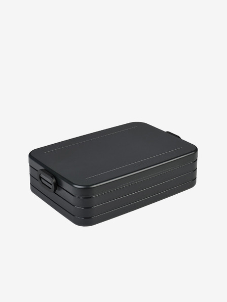 Mepal Čierny jedálenský box Mepal Bento (1500 ml)