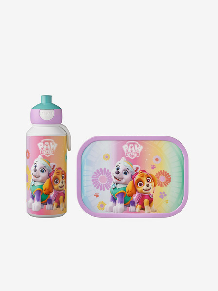 Mepal Žlto-ružový set na desiatu pre deti Mepal Campus Paw Patrol Girls