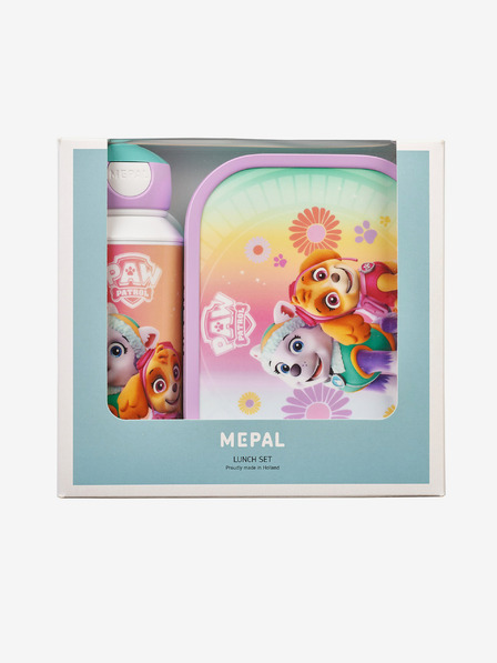 Mepal Žlto-ružový set na desiatu pre deti Mepal Campus Paw Patrol Girls