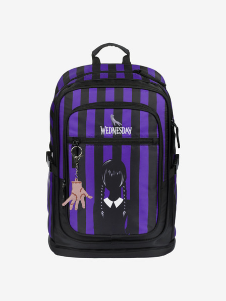 BAAGL  Čierny školský batoh Cubic Wednesday Baagl