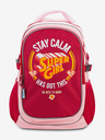 BAAGL  Školský batoh Supergirl s pončom - STAY CALM