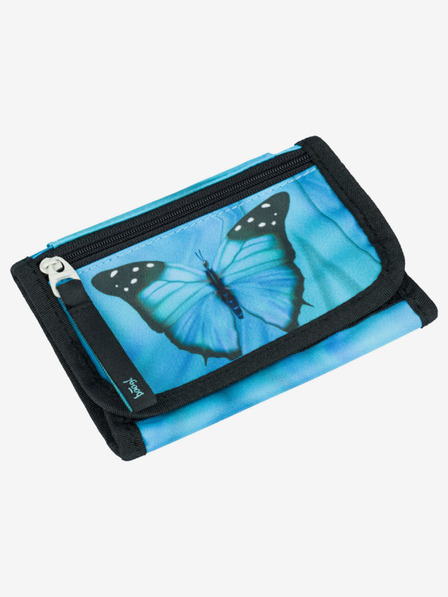 BAAGL  Modrá peňaženka na krk Baagl Butterfly