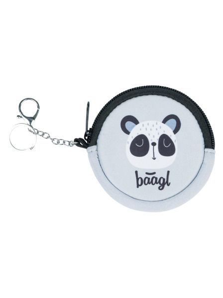 BAAGL  Šedá peňaženka Baagl Panda