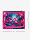 BAAGL  Ružová peňaženka na krk Baagl Flamingos