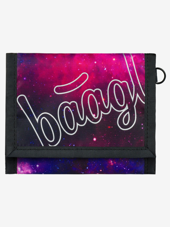 BAAGL  Fialová peňaženka Baagl Galaxy