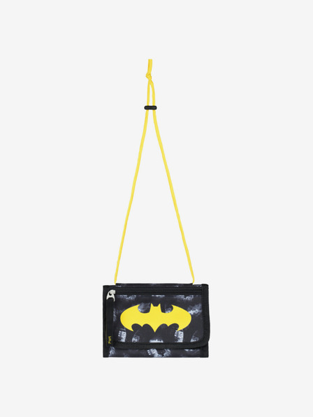 BAAGL  Čierna peňaženka na krk Baagl Batman Dark City