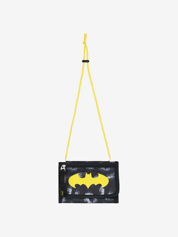 BAAGL  Čierna peňaženka na krk Baagl Batman Dark City