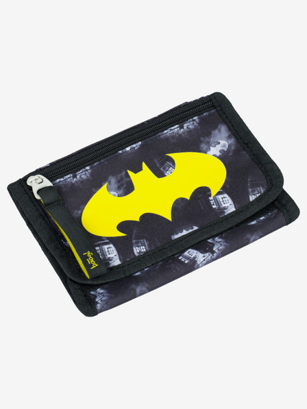 BAAGL  Čierna peňaženka na krk Baagl Batman Dark City