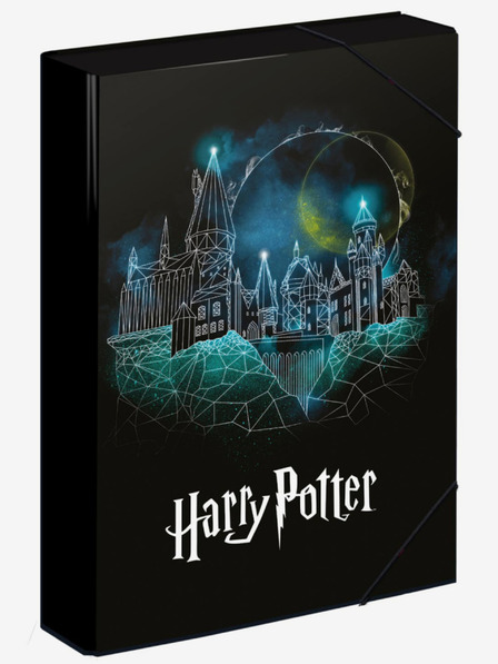 BAAGL  Čierny obal na školský zošit A4 Jumbo Harry Potter Baagl