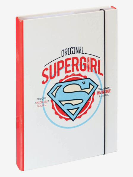 BAAGL  Obal na školský zošit A4 Supergirl