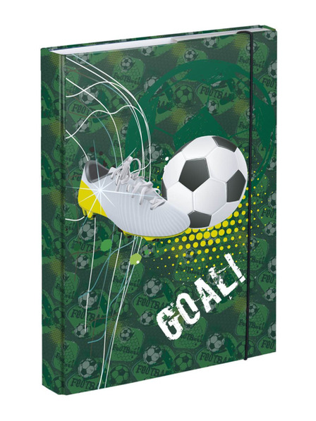 BAAGL  Zelený obal na školský zošit A5 Futbal Baagl