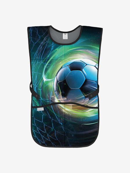 BAAGL  Modrá detská zástera Futbalová lopta Baagl