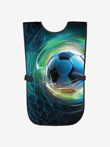 BAAGL  Modrá detská zástera Futbalová lopta Baagl
