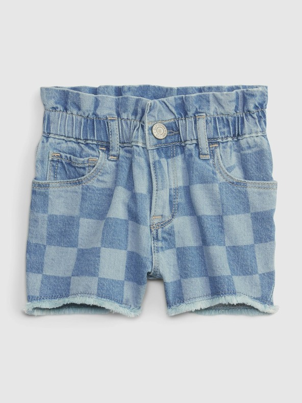 GAP Baby džínsové kraťasy mom GAP
