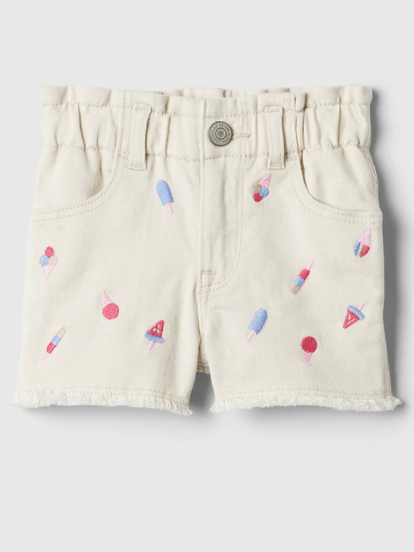 GAP Baby džínsové kraťasy GAP