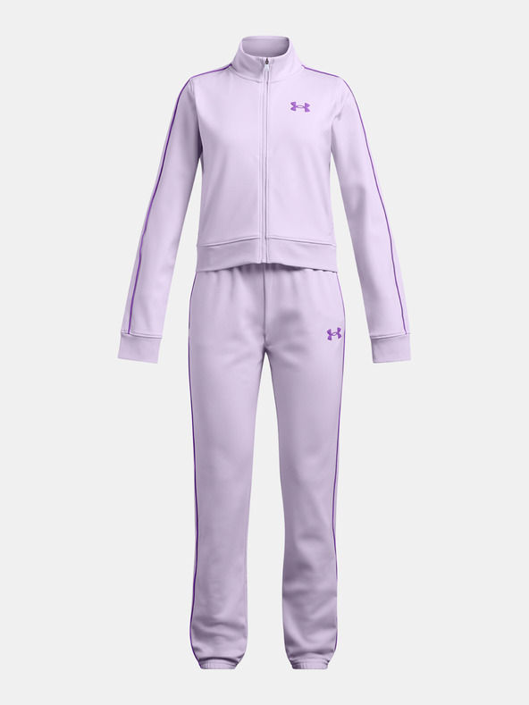 Under Armour Dievčenská súprava Under Armour UA Icon Knit Crop Tracksuit-PPL