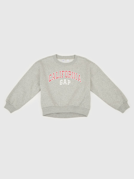 GAP Detská oversize mikina s logom GAP