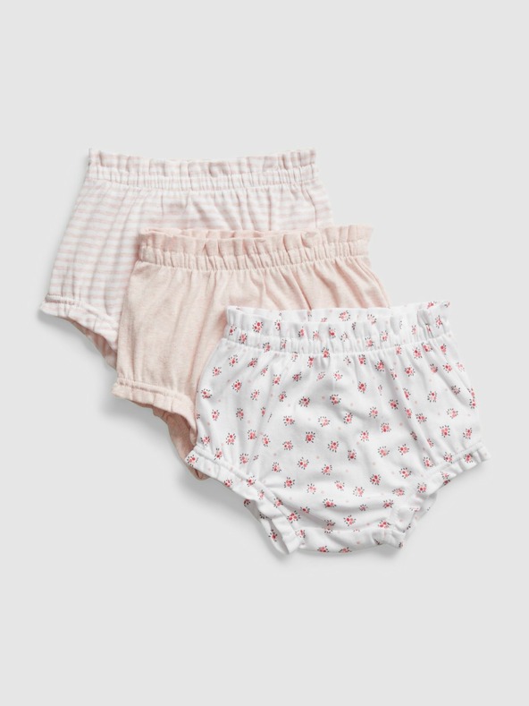 GAP Baby naťahovacie kraťasy, 3 ks GAP