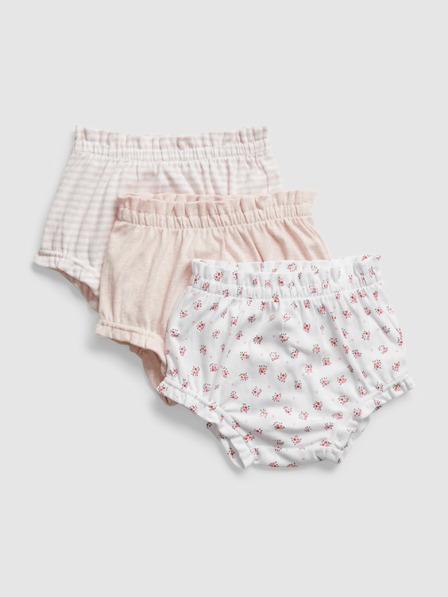 GAP Baby naťahovacie kraťasy, 3 ks GAP