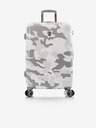 Heys Sada troch bielych kufrov Heys White Camo S,M,L