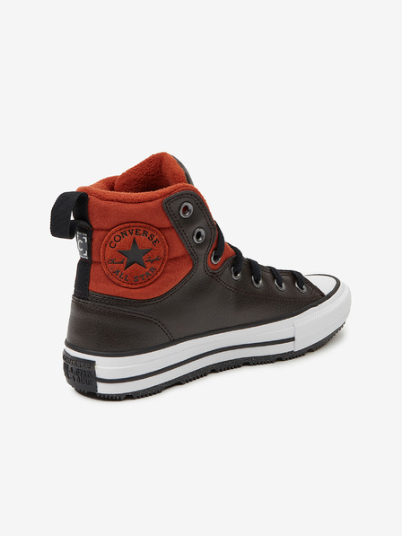 Converse Tmavohnedé členkové tenisky Converse