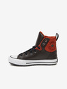 Converse Tmavohnedé členkové tenisky Converse