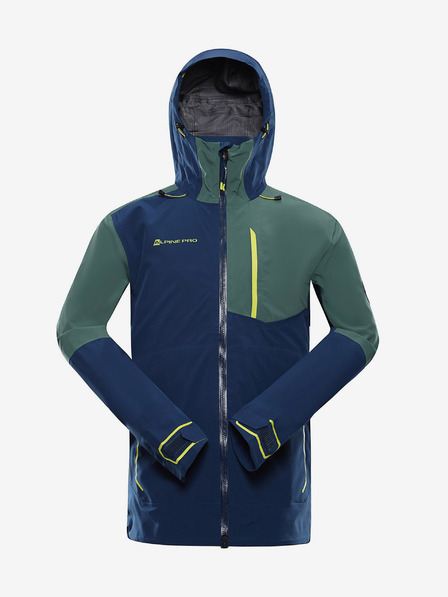 ALPINE PRO Modrá pánska športová bunda ALPINE PRO Gor