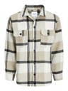 Jack & Jones Jack & Jones Pánske béžové vrchné tričko