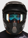 Horsefeathers MTB okuliare Patriot - black/mirror green HORSEFEATHERS