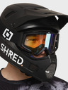 Horsefeathers MTB okuliare Patriot - black/mirror red HORSEFEATHERS