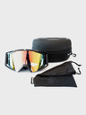 Horsefeathers MTB okuliare Patriot - black/mirror red HORSEFEATHERS