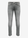 ONLY & SONS Svetlosivé pánske džínsy slim fit strihu s vyšívaným efektom ONLY & SONS Loom