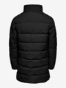 ONLY & SONS Čierny pánsky prešívaný zimný kabát ONLY & SONS Carl