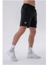 Nebbia Uvoľnené šortky s bočnými vreckami 319 Black M,black