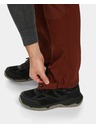 Kilpi Pánske outdoorové nohavice Kilpi VILLAIN-M Dark Red