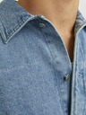 Jack & Jones Modré pánske tričko Jack & Jones Santorini Denim Top