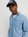 Jack & Jones Modrá pánska džínsová košeľa Jack & Jones Creek