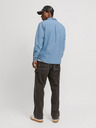 Jack & Jones Modrá pánska džínsová košeľa Jack & Jones Creek