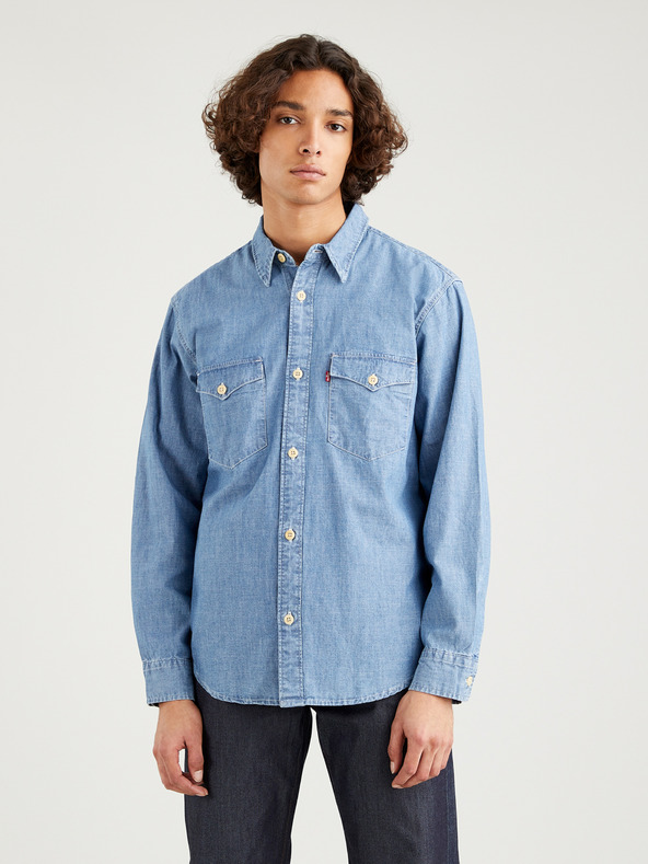 Levi's® Modrá pánska džínsová košeľa Levi's®