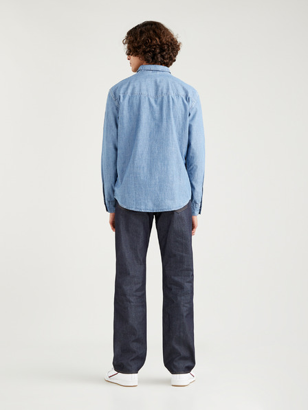 Levi's® Modrá pánska džínsová košeľa Levi's®