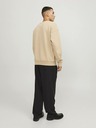 Jack & Jones Jack & Jones béžová pánska mikina