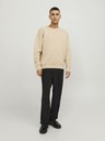 Jack & Jones Jack & Jones béžová pánska mikina