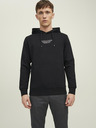 Jack & Jones Čierna pánska mikina Jack & Jones