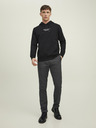 Jack & Jones Čierna pánska mikina Jack & Jones