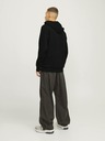 Jack & Jones Čierna pánska mikina Jack & Jones