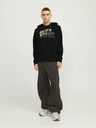 Jack & Jones Čierna pánska mikina Jack & Jones